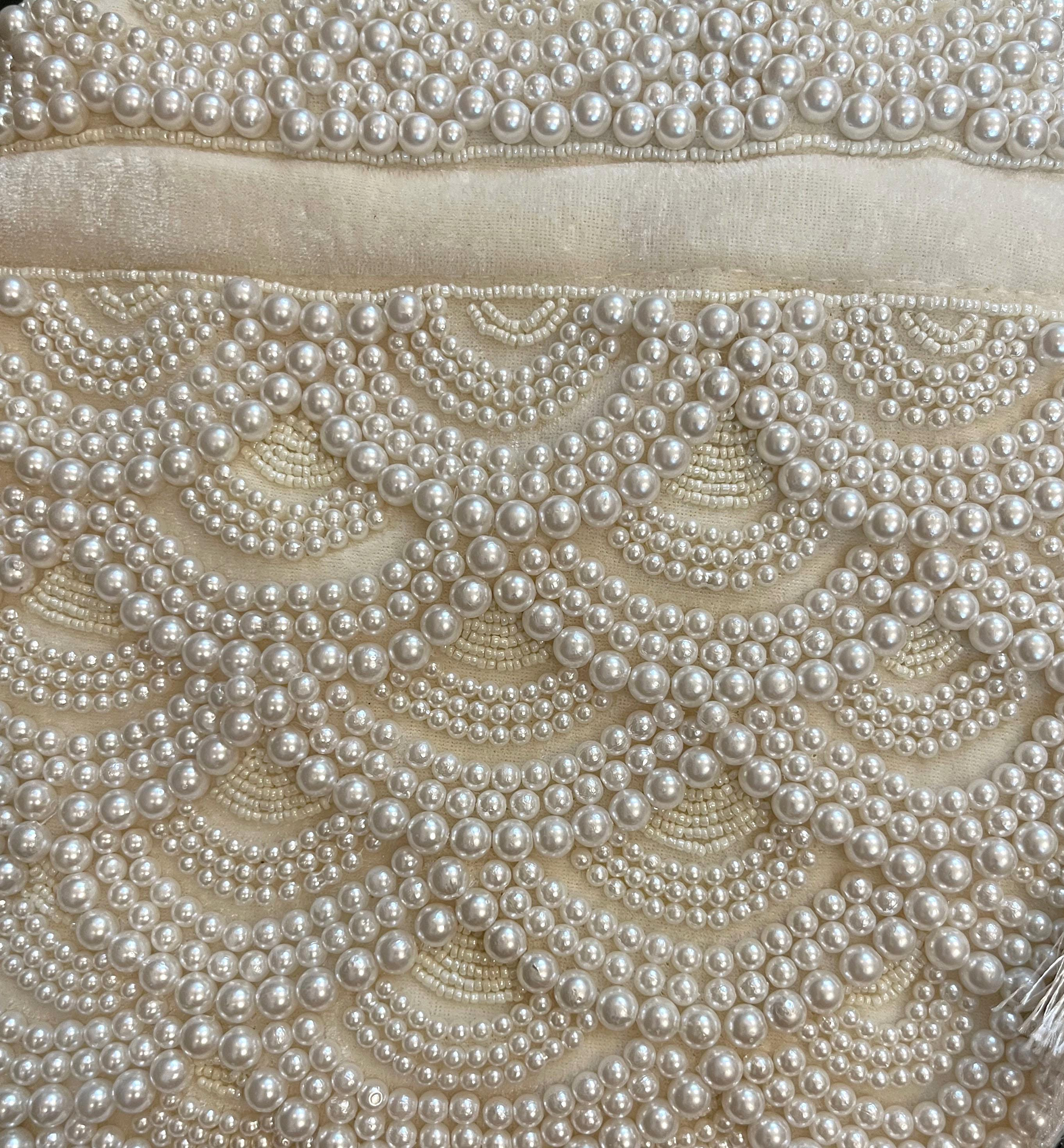 Yellow Folk Embroidered Potli Bag